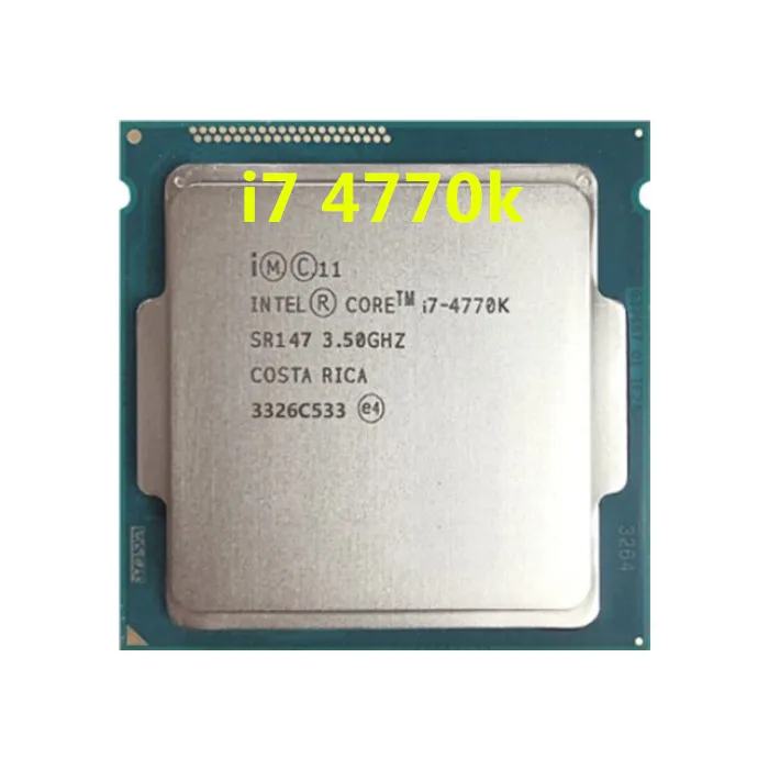 High Quality Core I7 4770k Sr147 3.5ghz Quad-core Cpu Intel I7-4770k ...