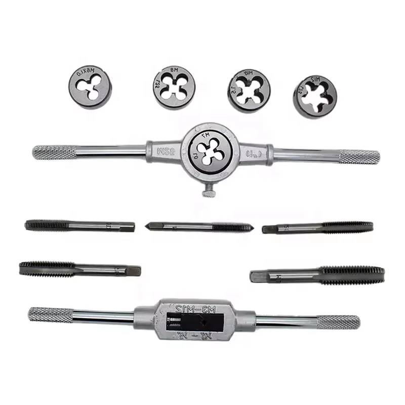 Tranrich M2m18 Metric Thread Tap Die Set Toolset For Home