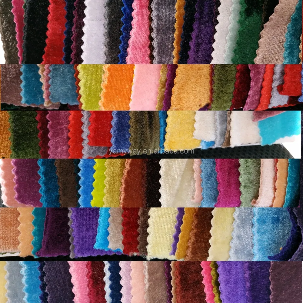 velvet color card