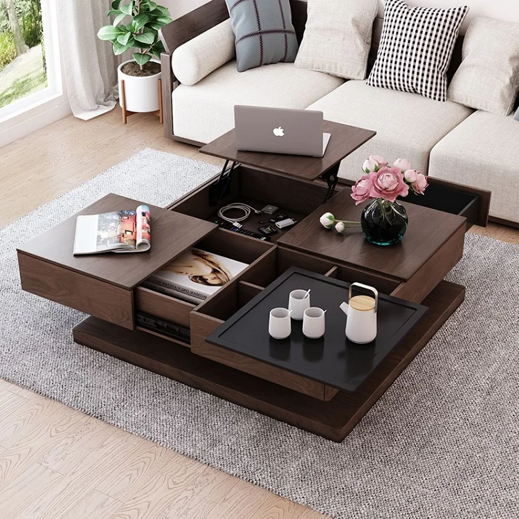 Newest Popular Home Furniture Multipurpose Lift Modern Coffee Table For ...