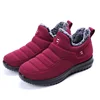 Luoyang cotton shoes lady thickened women waterproof umbrella cloth warm ankle boots