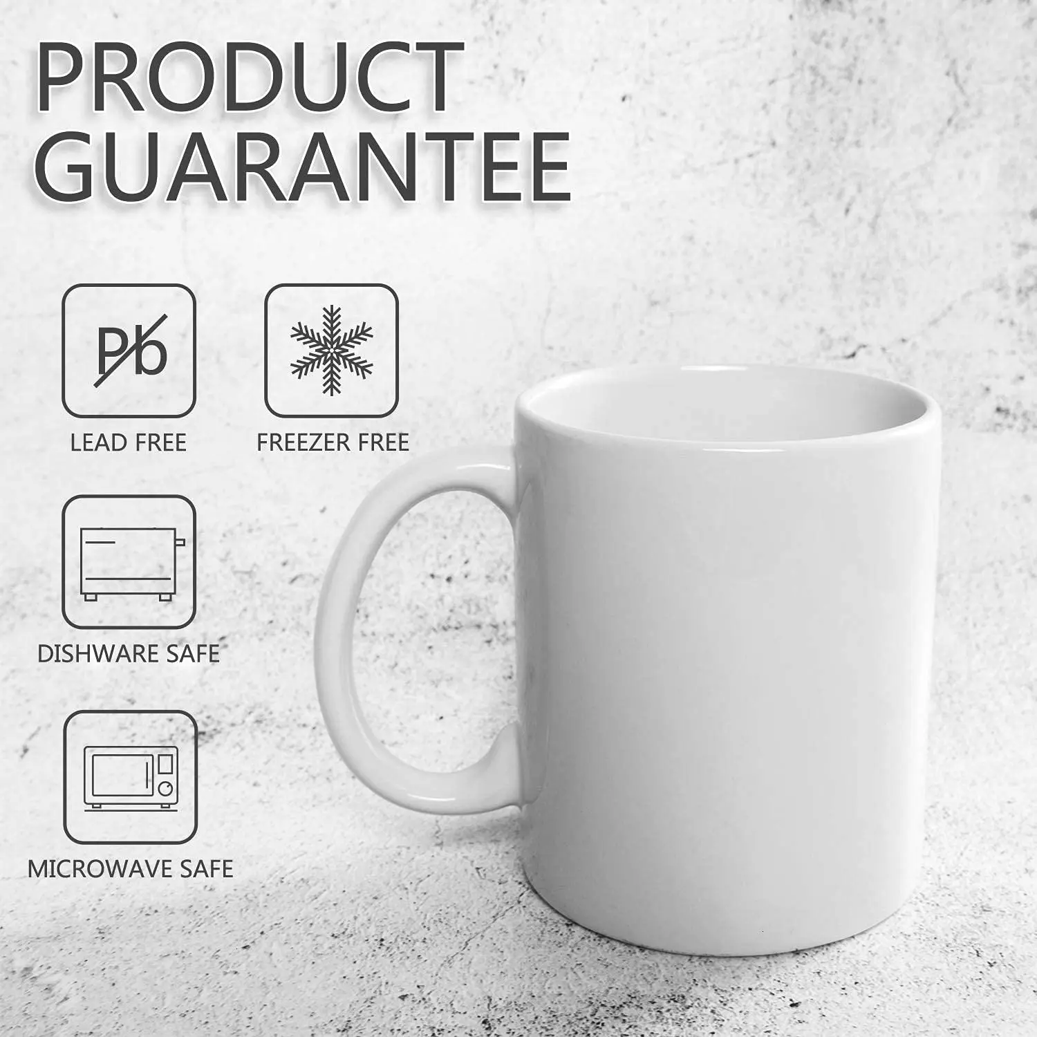2022 Sublimation Mug 11 Oz Aaa White Custom Blanks Tazas Sublimation Polymer Mug Coffee Cup Mug