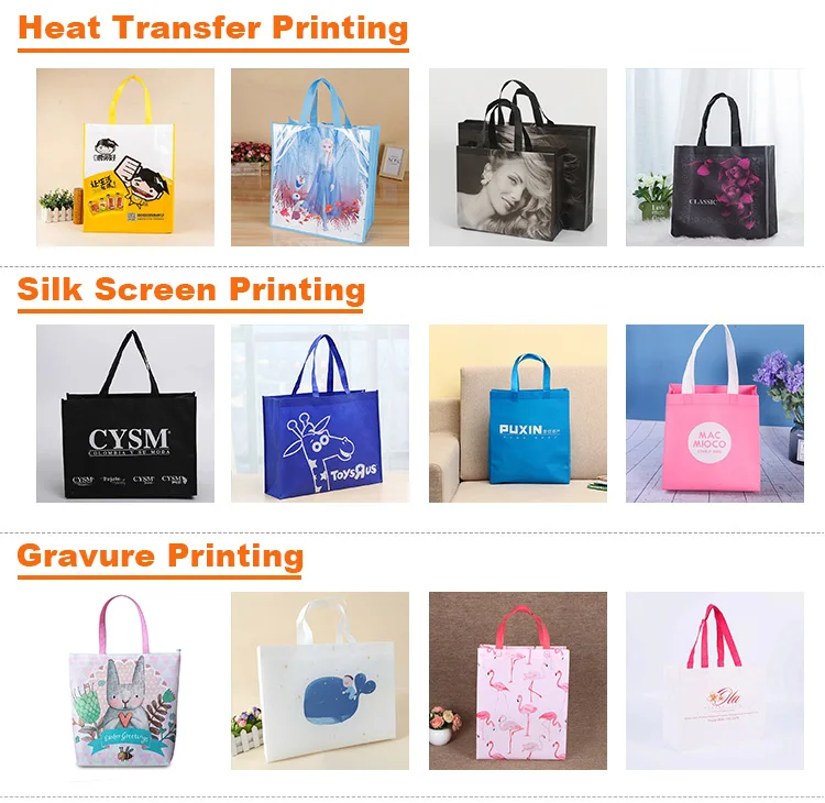 2019 Wholesale Customized Nonwoven Tote Shopping Bag/eco Bag Divisoria