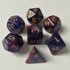 Factory's newly developed polyhedral polychromatic flash dice board game