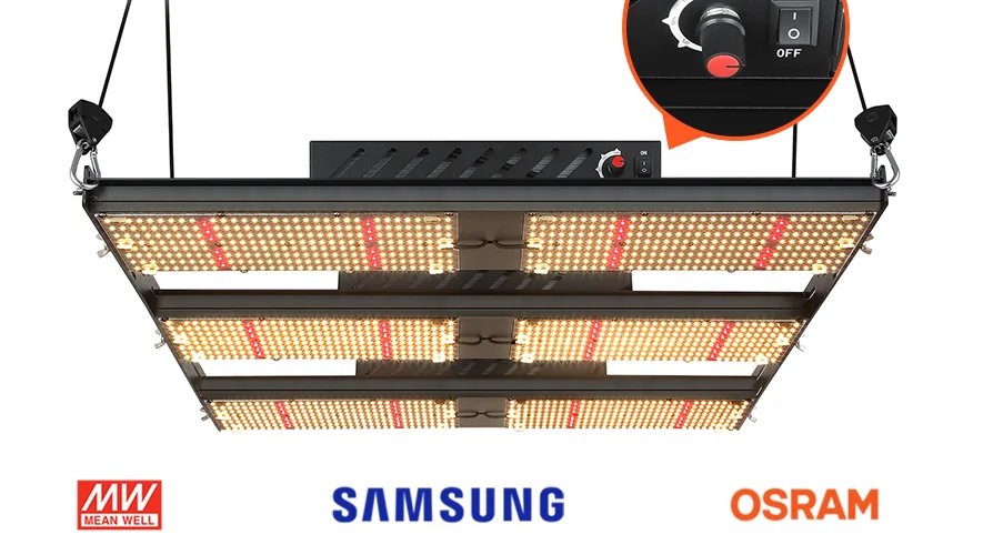 Bava Flowering Plant Light 720w Full Spectrum Samsung Lm301h 3000k Mix