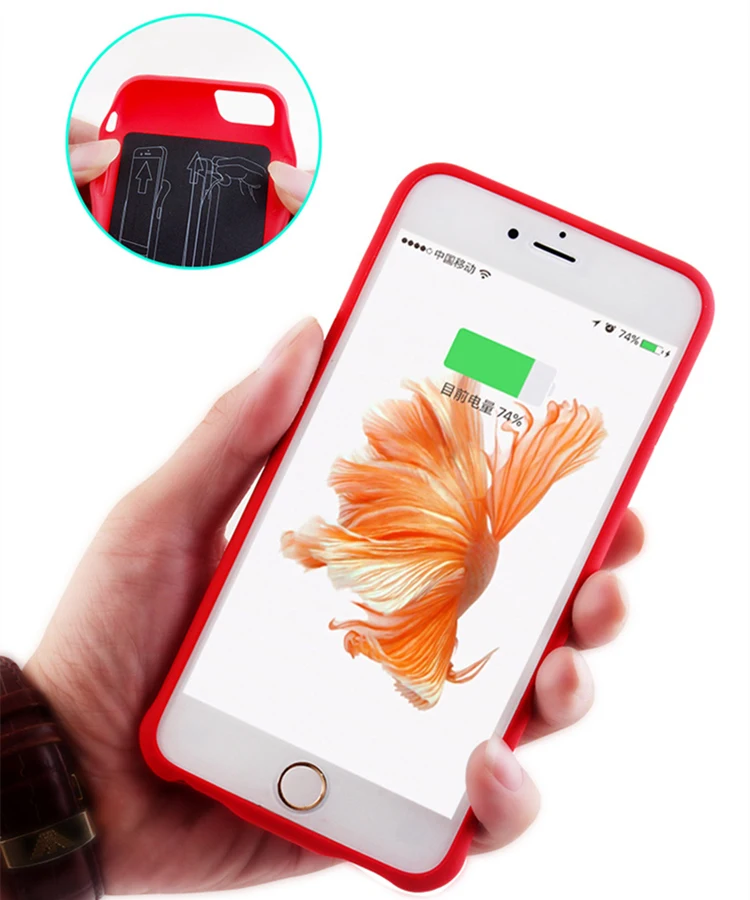 External Battery Charger Case For iPhone 7 8 Portable Backup Power Banks Cover For iPhone 6 6S Powerbank Recharge Battery Coque - ANKUX.COM