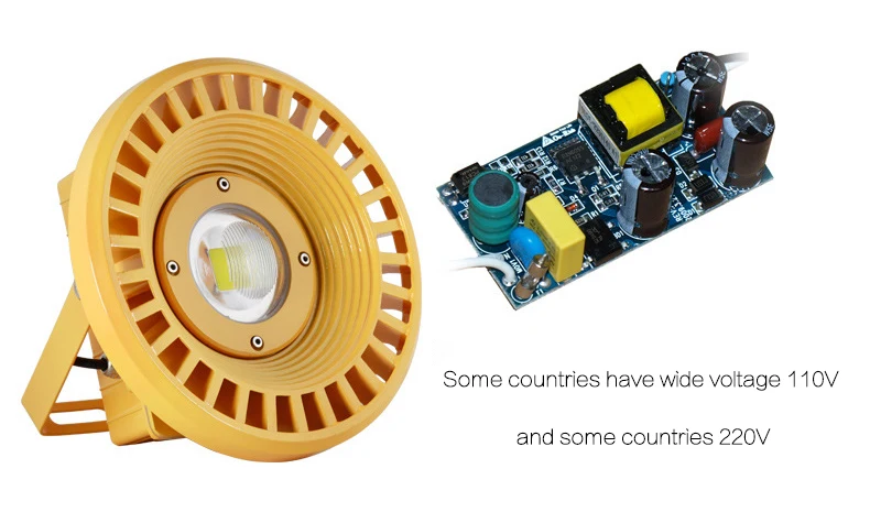 Ultra-bright and explosion-proof spotlights Gas station lamp The led lamp Outdoor projection lamp