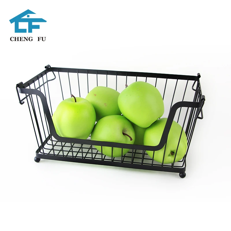 High Quality Wholesale Custom Cheap Display Stand Metal Fruit Holder