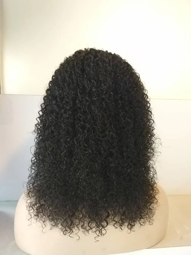 Td Hair Afro Kinky Human Hair Wig For Braiding Short Afro Wigs For