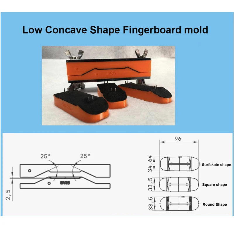 New Metal Fingerboard Mold Fingerboard Deck Mold Buy Fingerboard Mold