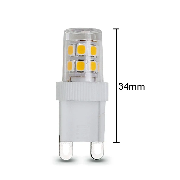 Koe fantoom Fobie G9 Super Short 34mm Mini Led Bulb G9 Light 120v 130v 2.5w New Led 17smd Lamp  Bulb Spot Light - Buy Mini Led G9,G9 Short Bulb,Short G9 Bulb Product on  Alibaba.com