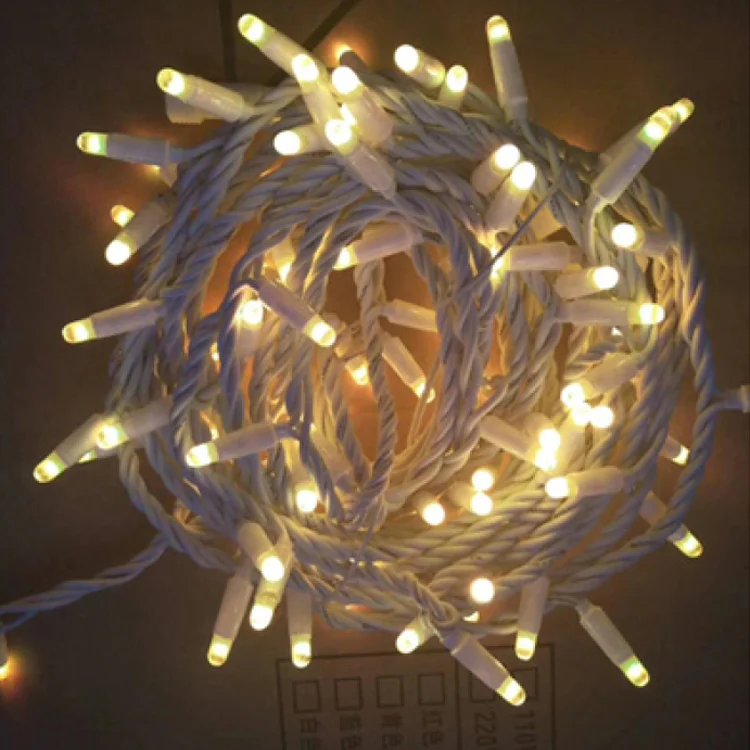 150 LED 33ft 15m 1Flexible LED Light Strips Outdoor Solar led rope Light Christmas Garden Bedroom Decor Light