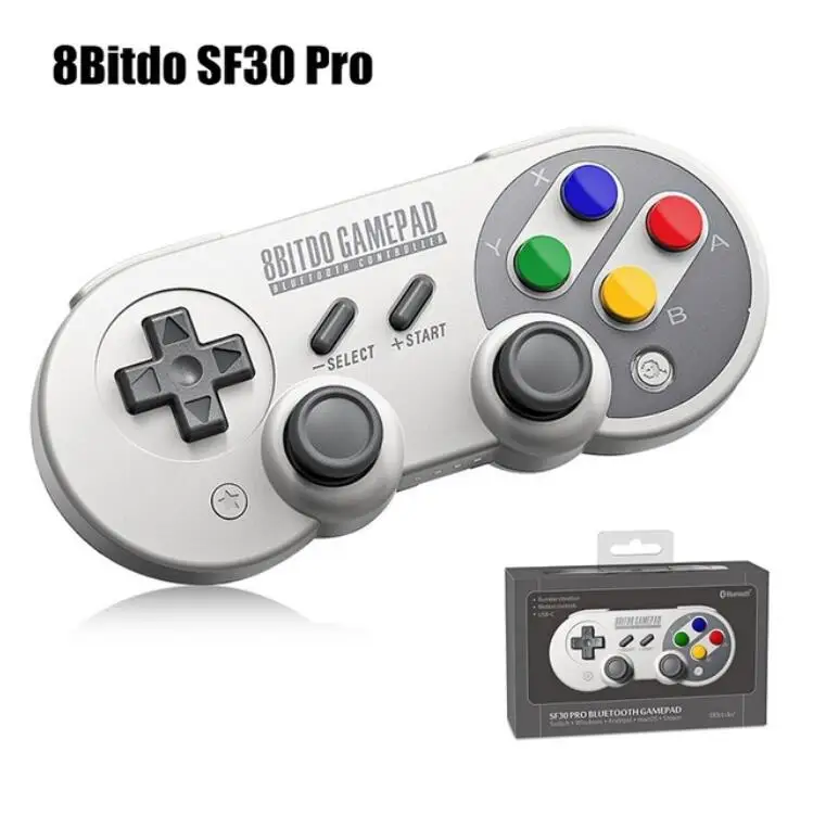 nachtmerrie Voorouder Bestudeer 8bitdo Sf30 Pro Wireless Gamepad Game Controller For Nintendo Switch  Windows Raspberry Pi Android Macos Pc Joystick - Buy Wireless Gamepad For  Nintendo Switch,Game Controller For Raspberry Pi,8bitdo Product on  Alibaba.com