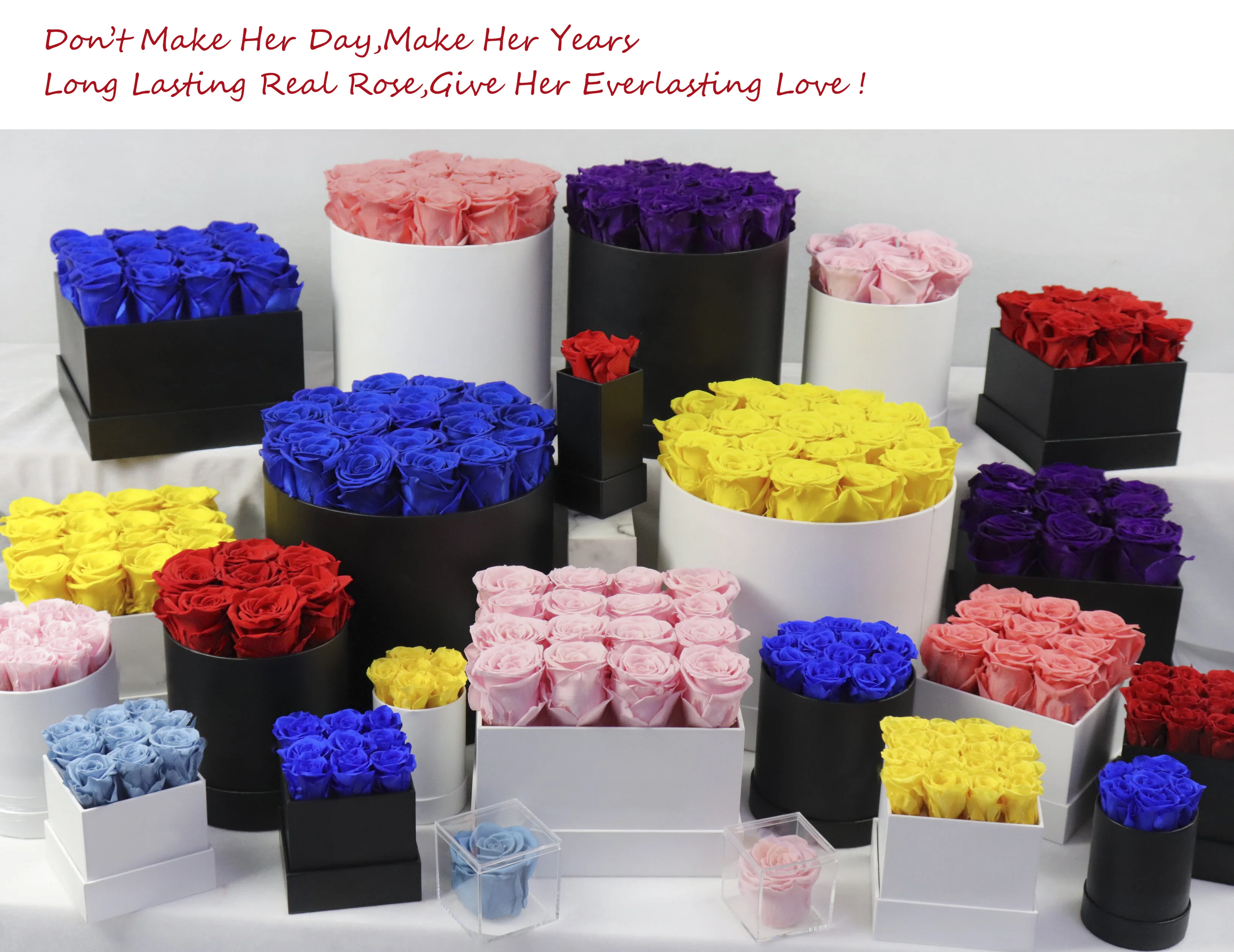 Factory Christmas Luxury Gift Eternal Everlasting Long Lasting