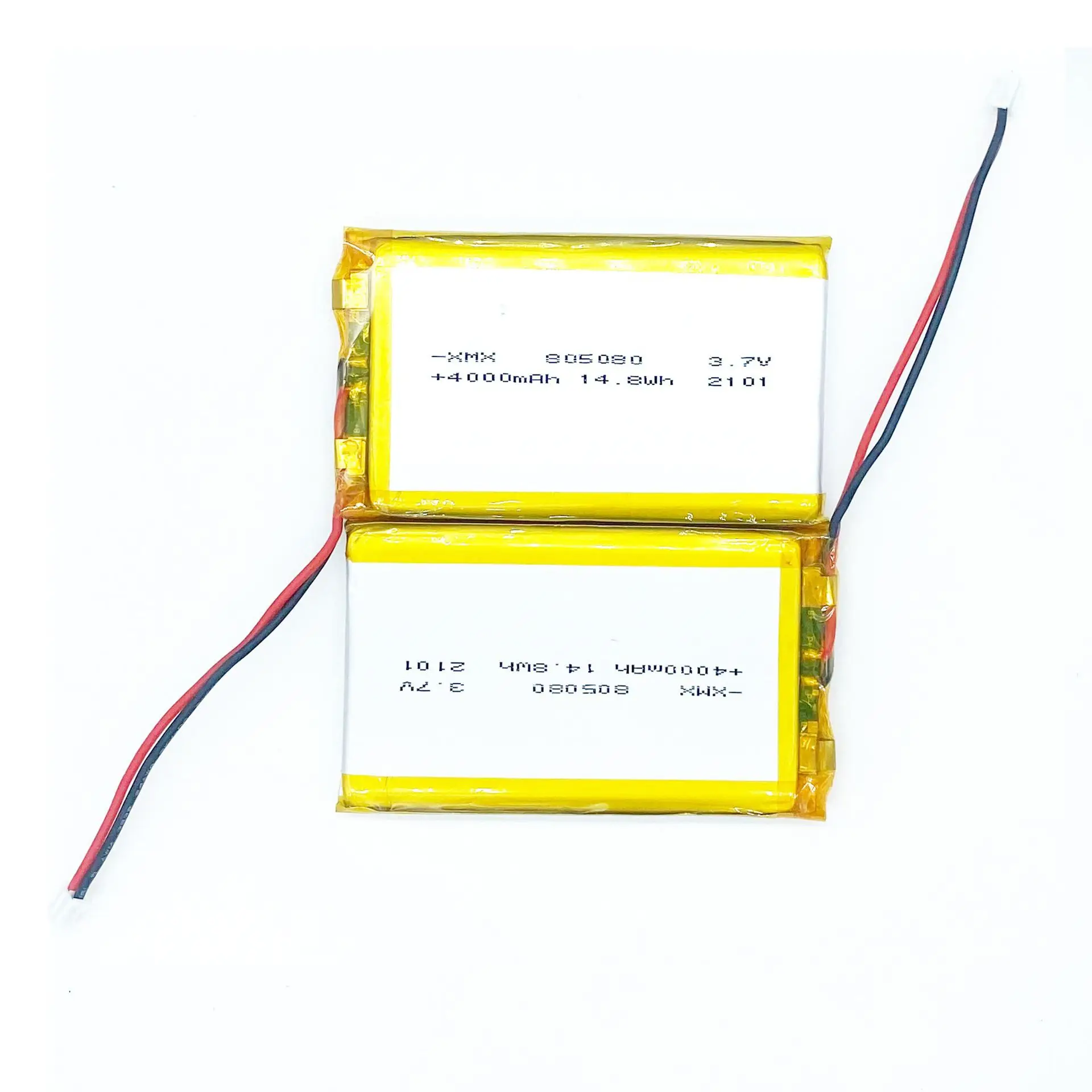 Hot Selling Prismatic Lithium Ion Polymer Battery 805080/4000mAh Large Capacity A+ Grade 3.7V Battery Pack for Stage Light Hand