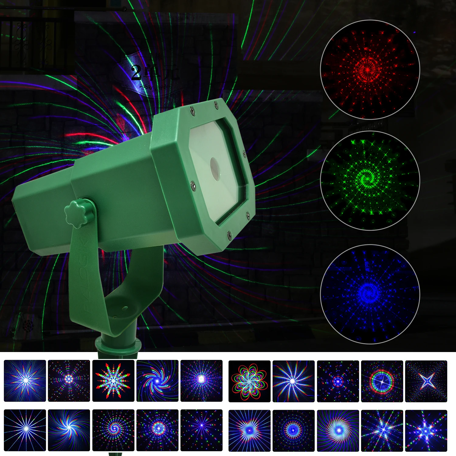 Outdoor Laser Light Show Equipment Led Stage Rgb Projection Decorative