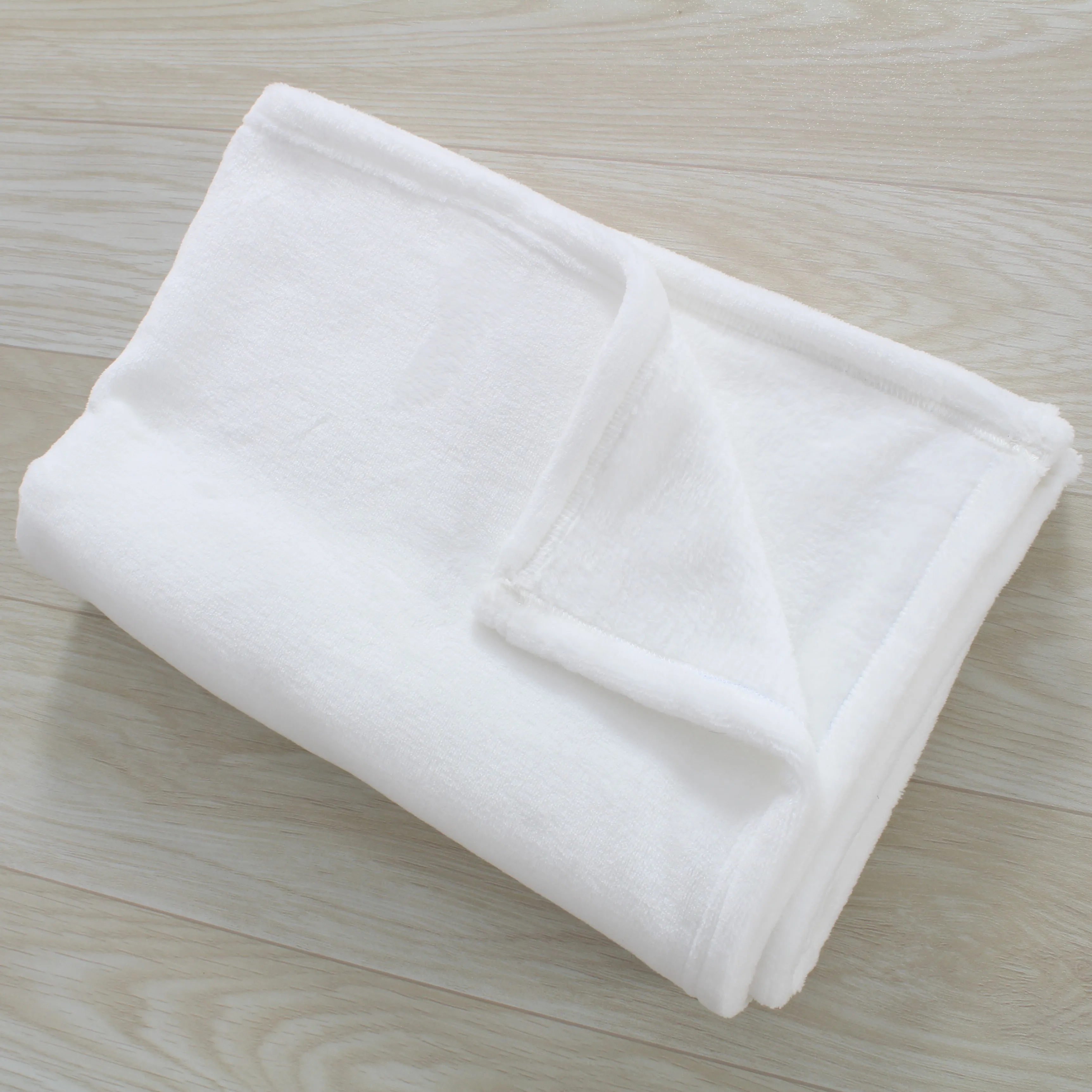 Polyester Smooth Soft Flannel Blanket Blank White Fleece Blanket For Sublimation Printing Buy
