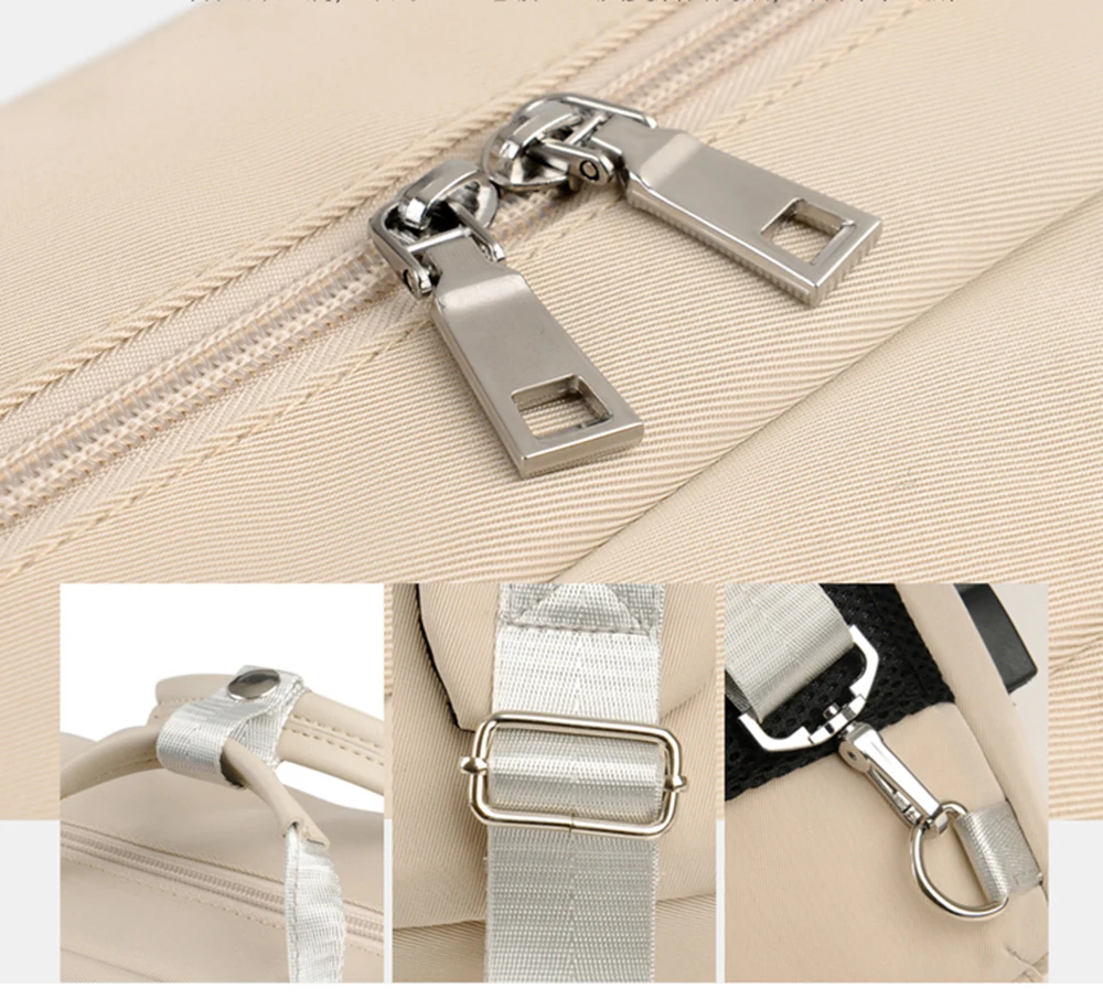 Notebook PC Tablet Knapsack Daypack USB Charge Laptop Backpack Bag