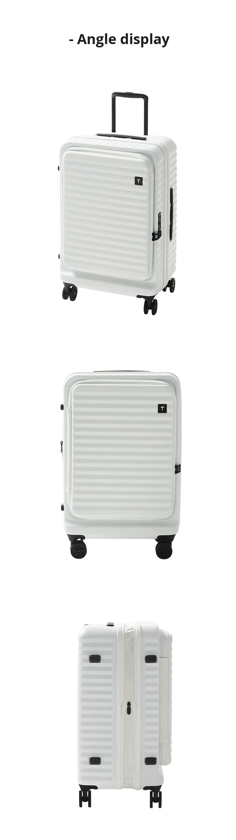 product 20 24 28 inch suitcase travel trolley case universal wheel tsa lock front opening expandable retractable luggage-17
