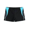 Men Stitching Color Block Swim Trunks