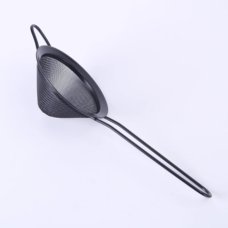 Conical Black Strainer Mesh Strainer Black Painting Sieve,Juice,Coffee