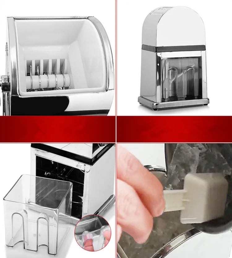 Mini Ice Cube Crusher Machine Ice Chopper
