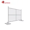hot dipped galvanized 4x10 chain link fence panel with stand