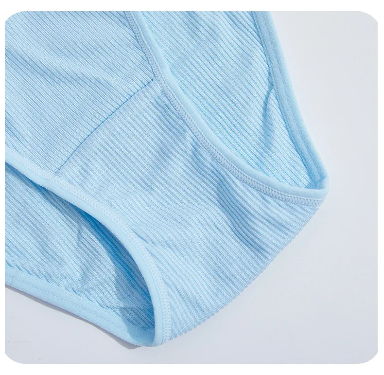Wholesale New Arrival Cotton Women's Panties Breathable and Antibacterial Ladies Panties Women's Underwear Custom OEM Supplier