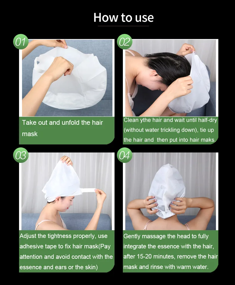 Hot Sale Private Label Oem Steam Keratin Hair Treatment Mask Cap Buy