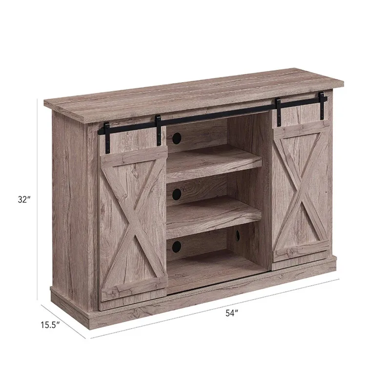 solid wood tv stand