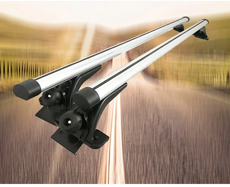 Universal Roof Rack With Lock Aluminum Alloy Luggage Frame Car