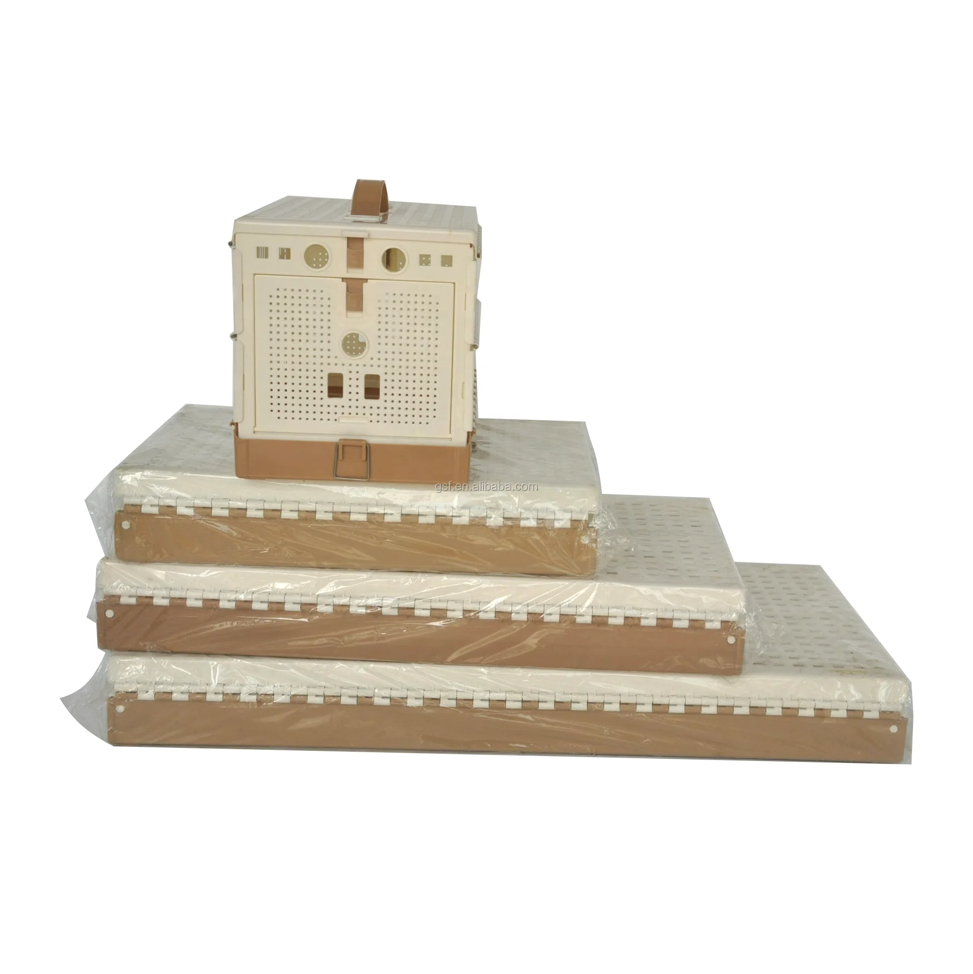 Portable Pigeon Folding Cage Plastic Pigeon Training House Pet