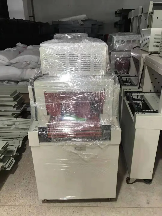 L Type Sleeve POF Shrink Wrapping Packaging Heat Sealing Machine For Business