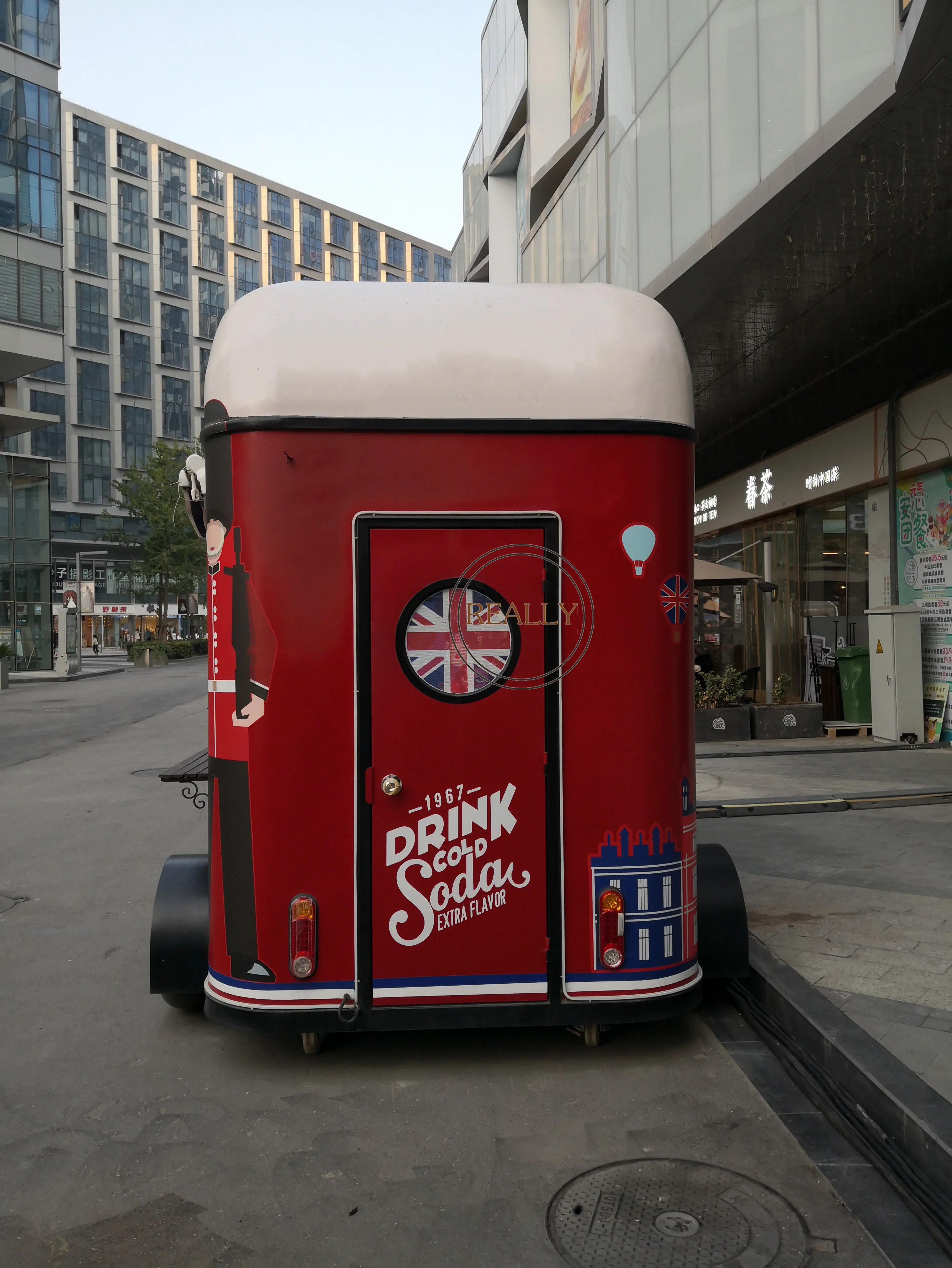 卡车移动街头食品拖车食品货车拖车移动酒吧卡车快速冰淇淋卡车为sa