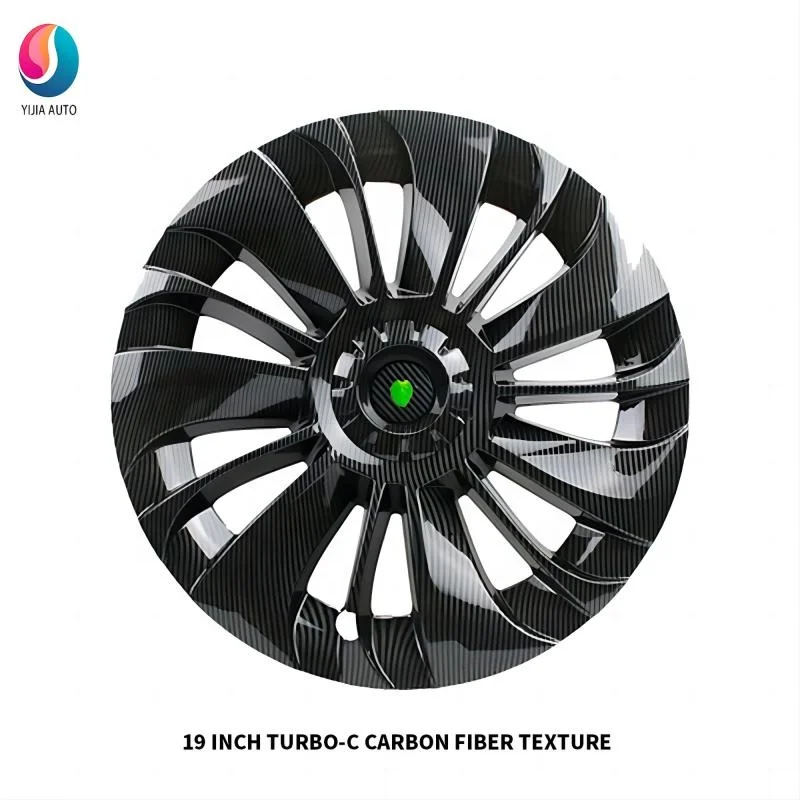 2023 New Design 19 Inch Wheel Cover For Tesla Model Y Model 3 Carbon