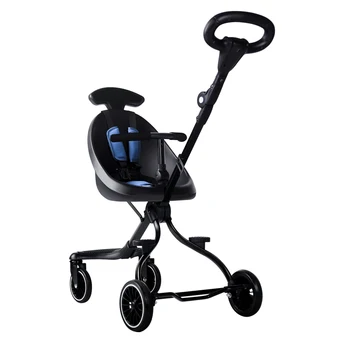 all black baby stroller