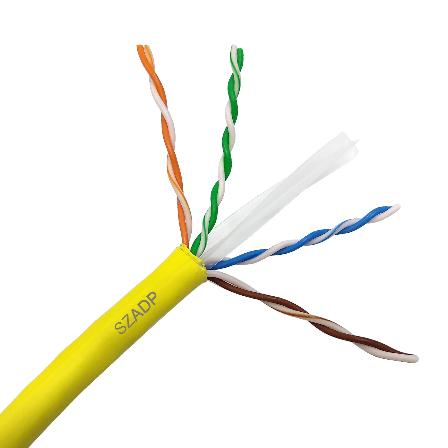 Szadp Cat6a Cat7 Cat8 Lan Cable 4p Utp/ftp/sftp Pass Fluk8000 Lan Cable
