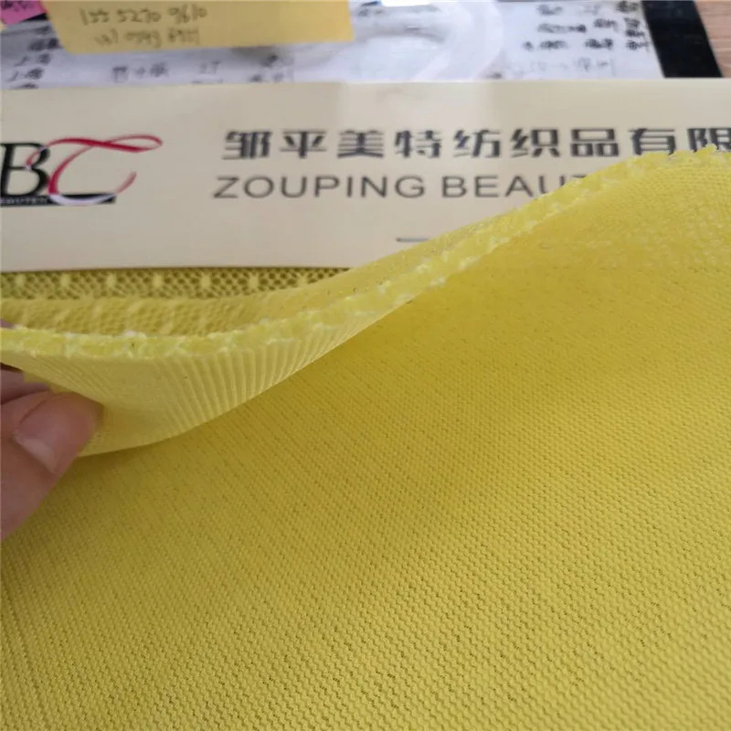 New design polyester sandwich spacer mesh fabric