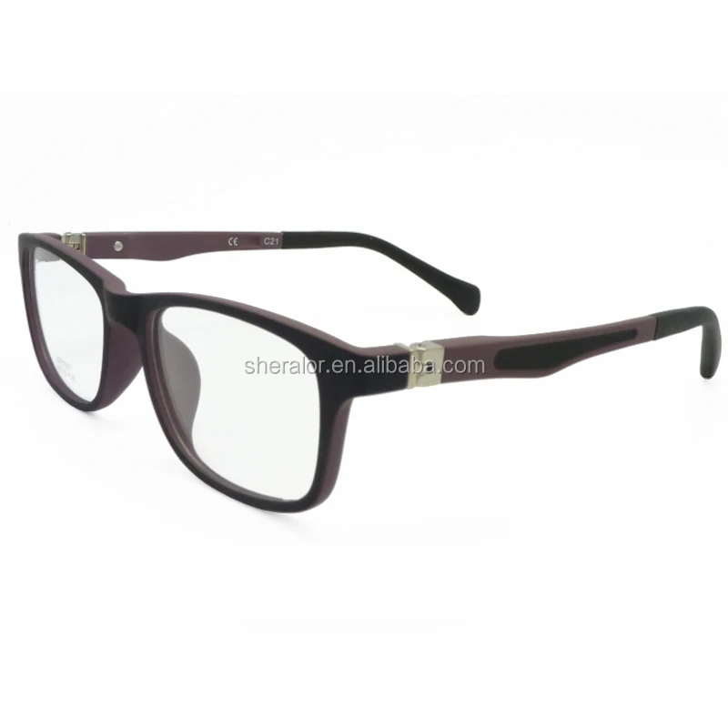 Fast Delivery Kids Tr90 180 Degrees Flexible Hinge Walker Solid Dual Colors Optical Glasses