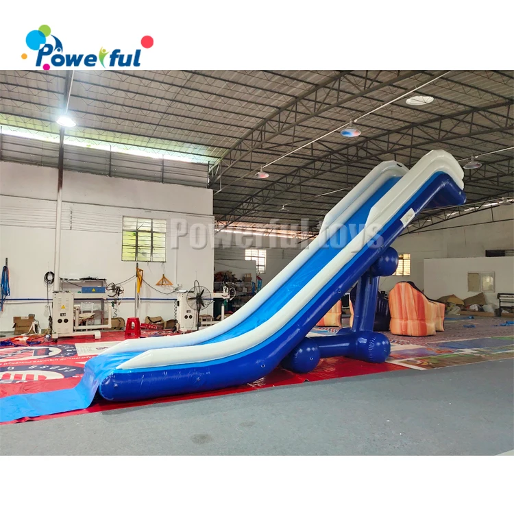 Factory price inflatable yacht water slide for sale