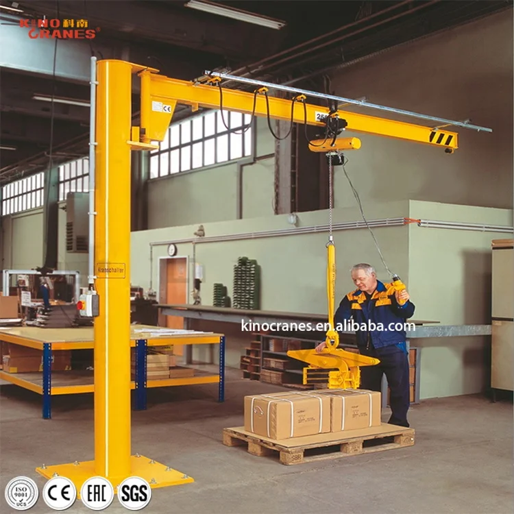 Wall mounted JIB cranes