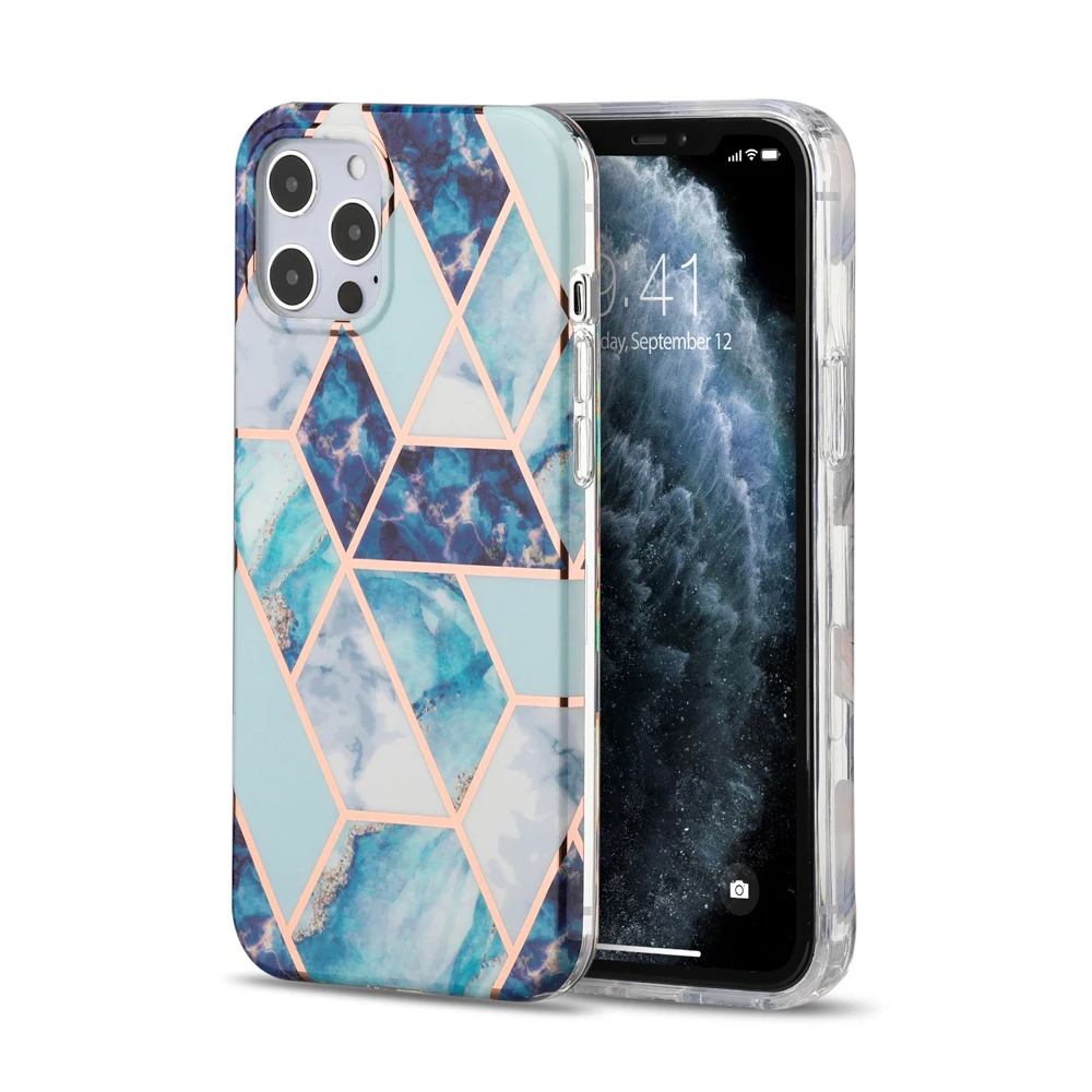 Rondsel Opiaat krullen New Electroplated Telefoon Hoesjes Telefon Kilif Fashion Custom Marble Cell  Phone Case For Iphone Xs Max Xr 11 12 Pro Max - Buy Ready Stock Geometric  Marble Stone Phone Case,Soft Imd Marble