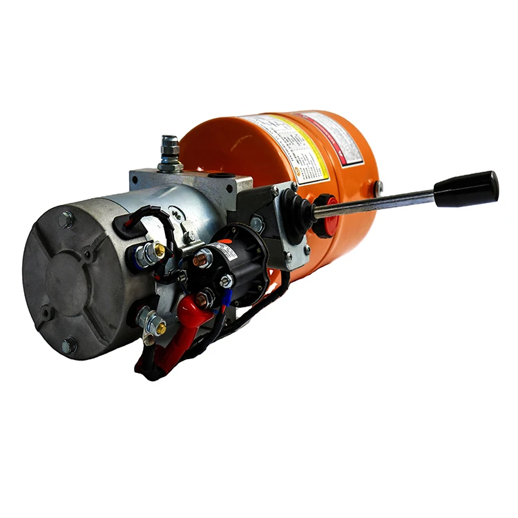 12 Volt Auto Lift Mini Hydraulic Power Unit High Performance Electric