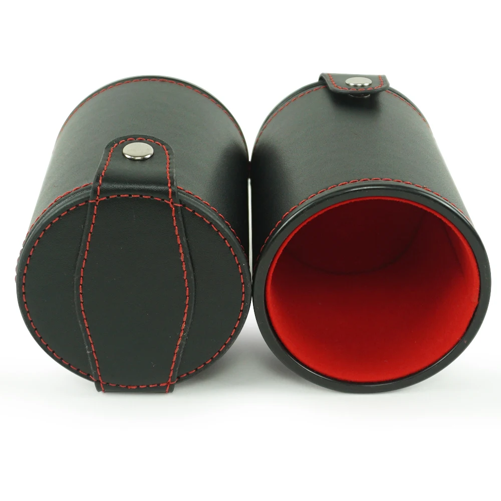 Luxury Dice Stacking Cup And Professional Casino Black Dice Cup And Red