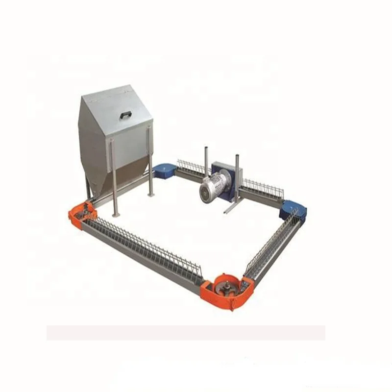 Livestock Widely Used Automatic Poultry Farming Chain Feeder System Chickens Hen Chain Feeding
