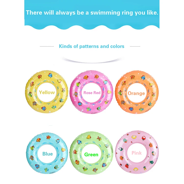 pvc inflatable swim ring