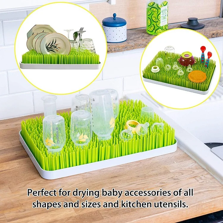Bottle Drying Rack Baby Bottle Countertop Drying Shelf Lawn Baby Drying