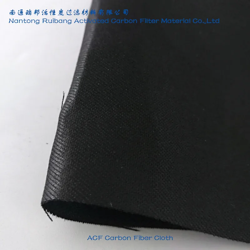 Supply Cloth Type Activated Carbon Fiber Filter Fabric Bet 8001000g/m2