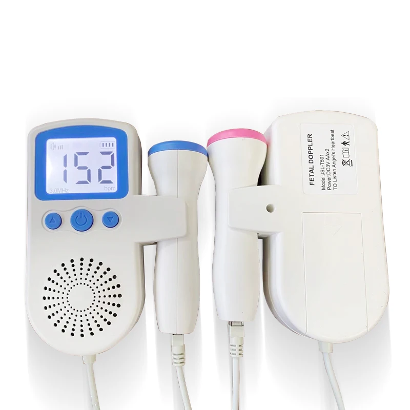 Home Pregnant Heart Rate Monitor Fetal Doppler Heartbeatrechargeable
