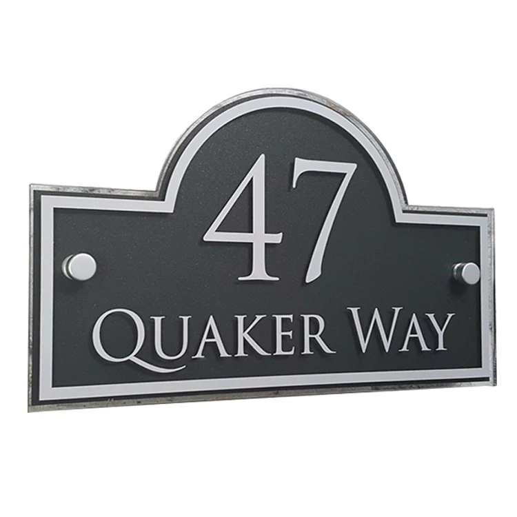 OneRed customization home led outdoor house number sign